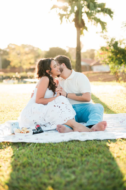 Lara e Gio no ensaio pré-wedding — foto 1
